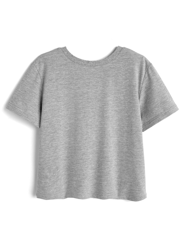 カモフラージュ柄ロゴプリントTシャツ