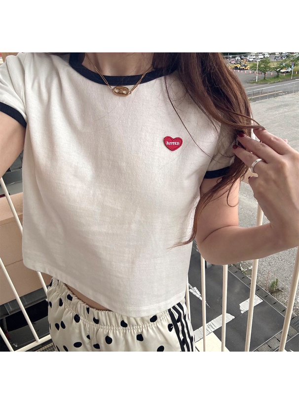 ハートロゴリンガーTシャツ
