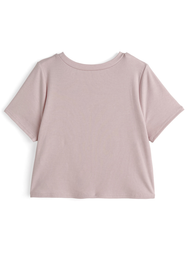 立体刺繍ロゴTシャツ
