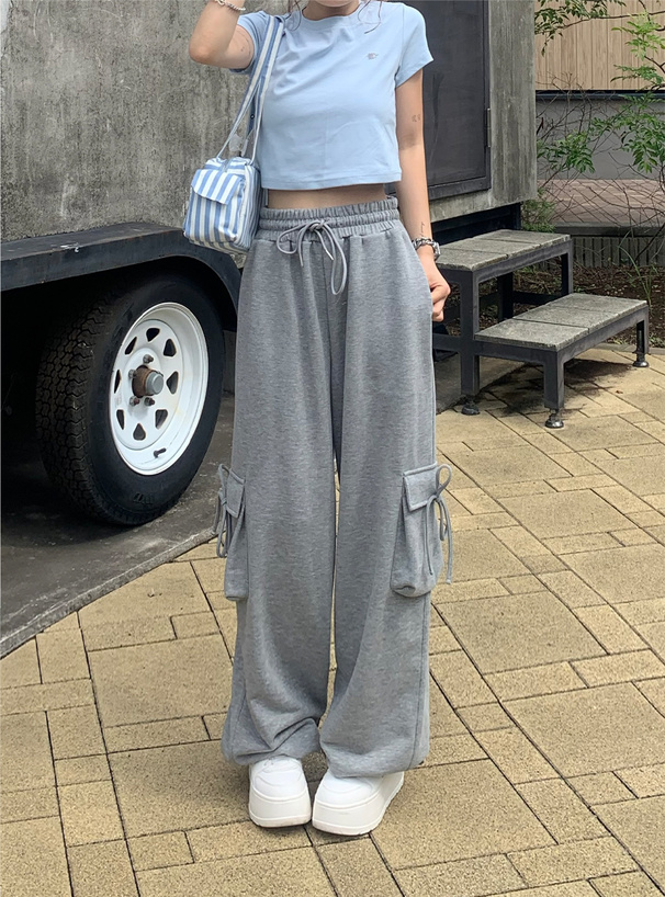 2Wayリボンカーゴスウェットパンツ