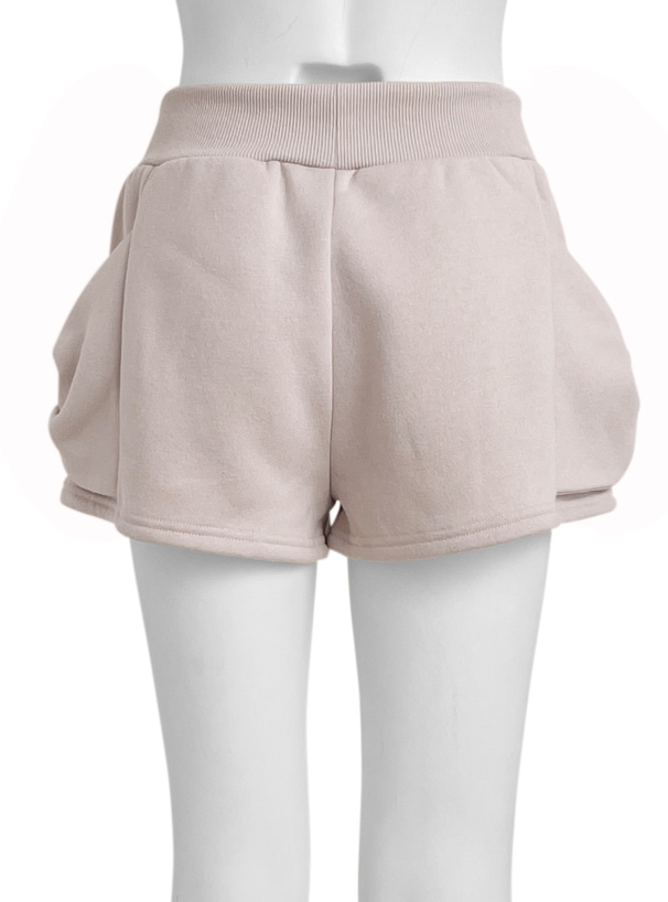 サイドリボンスウェットショートパンツ