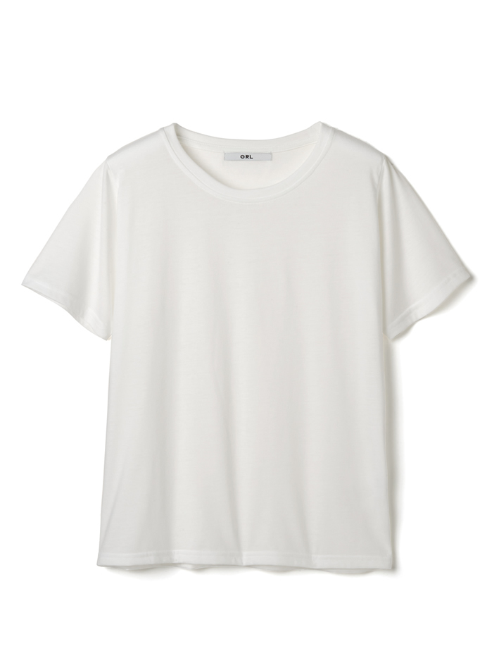透かし編みアシンメトリーデザインベストXTシャツセット