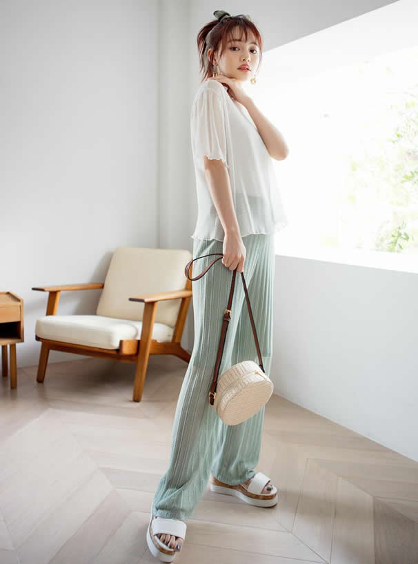 透かし編みニットパンツ Rut194 レディースファッション通販のグレイル Grl 公式