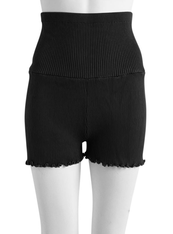 メロウリブニットショートパンツ