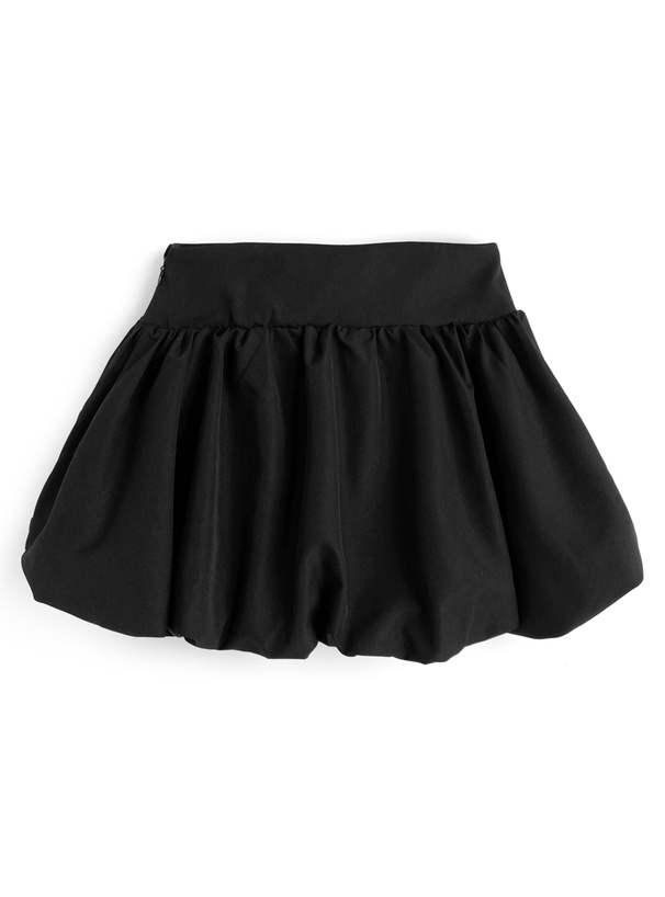 SEA TRIPLE FACED BALLOON MINI SKIRT