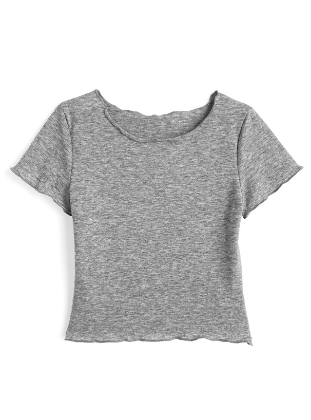 花柄レースビスチェ×Tシャツアンサンブル