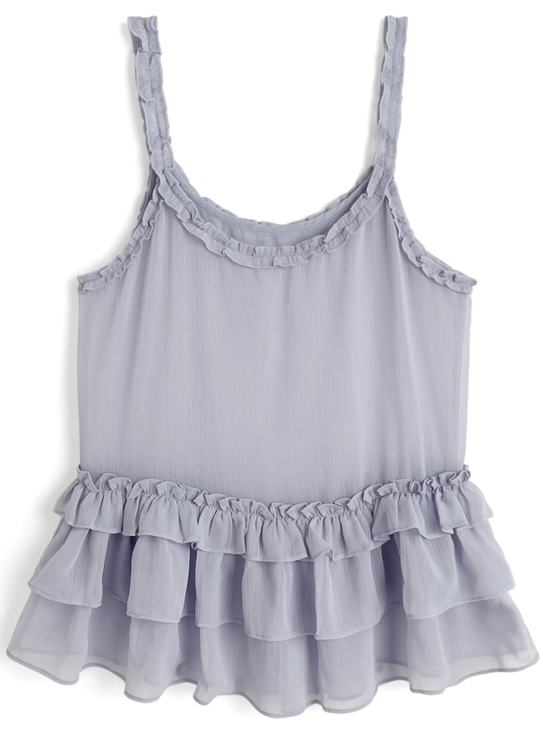 フリルティアードキャミソールチュニック