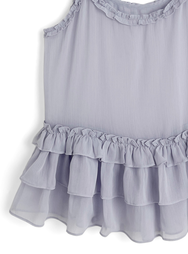 フリルティアードキャミソールチュニック