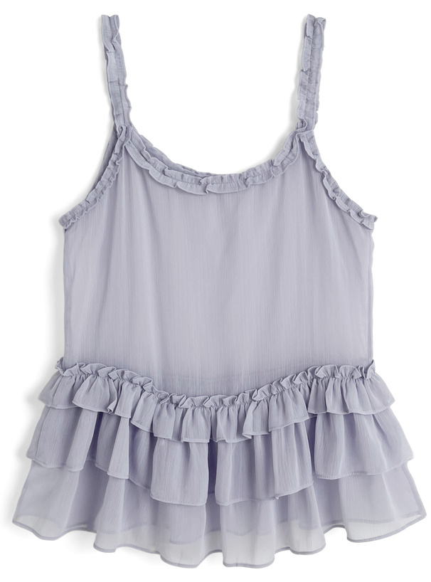 フリルティアードキャミソールチュニック