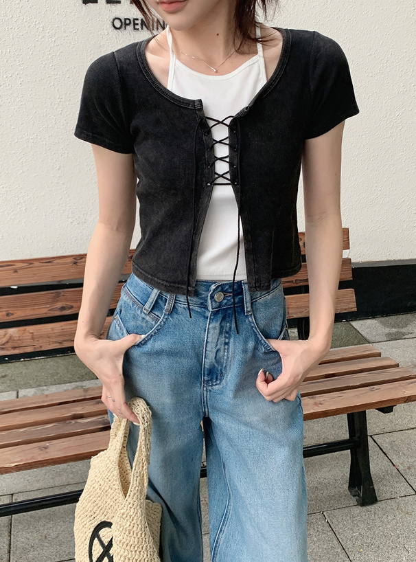 【ALDO】レイヤード☆Ulerrand☆編み込み・クールブレスレット フリルレイヤードダンボールスウェット