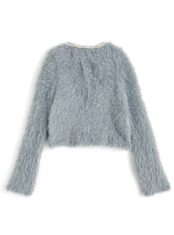 ブレードシャギーニットカーディガン