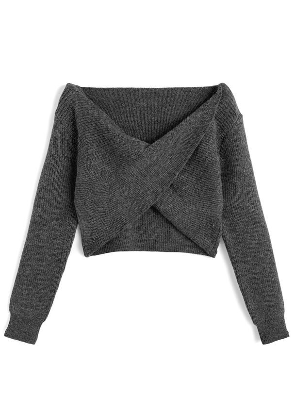 ツイストトップス×アメスリタンクトップニットアンサンブル