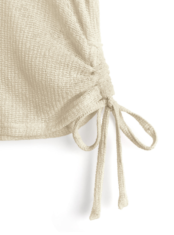 2Wayドロストシアートップス×レースキャミソールアンサンブル