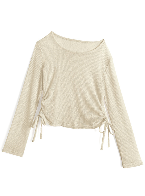 2Wayドロストシアートップス×レースキャミソールアンサンブル