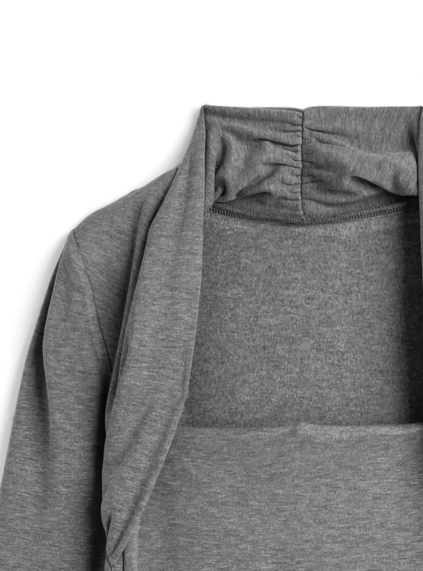 レイヤード風ギャザートップス