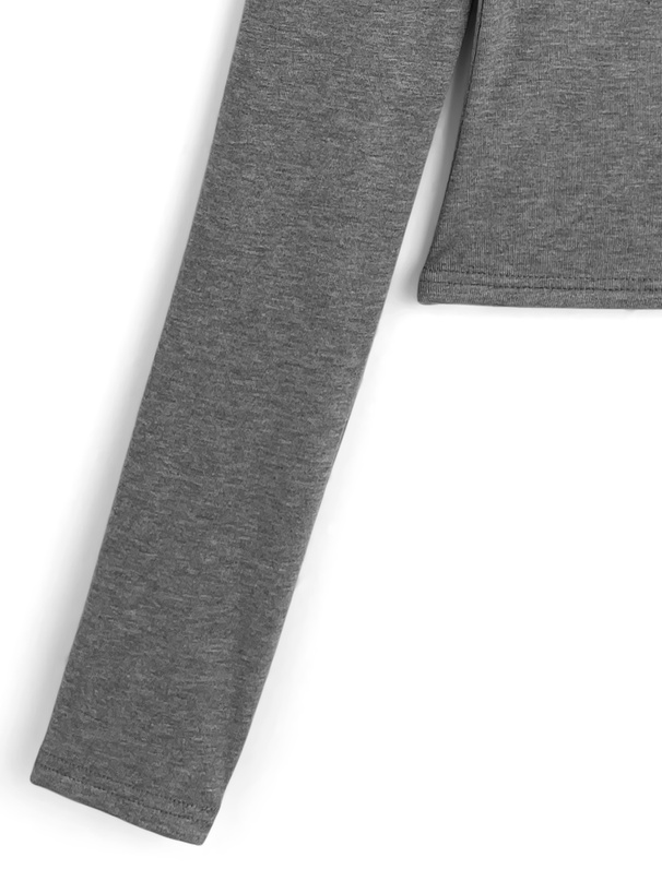 レイヤード風ギャザートップス