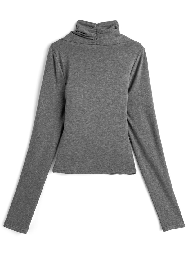 レイヤード風ギャザートップス