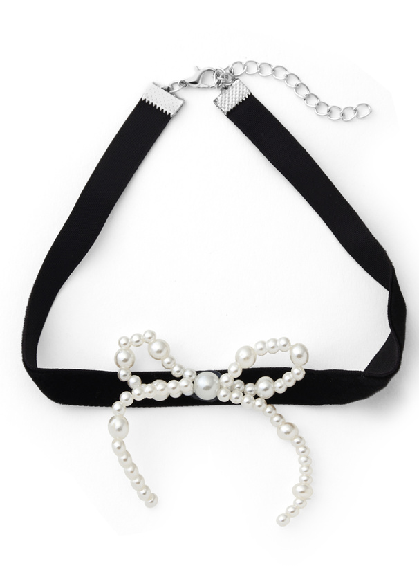 JADIOR ブラックリボンチョーカー 目覚まし 