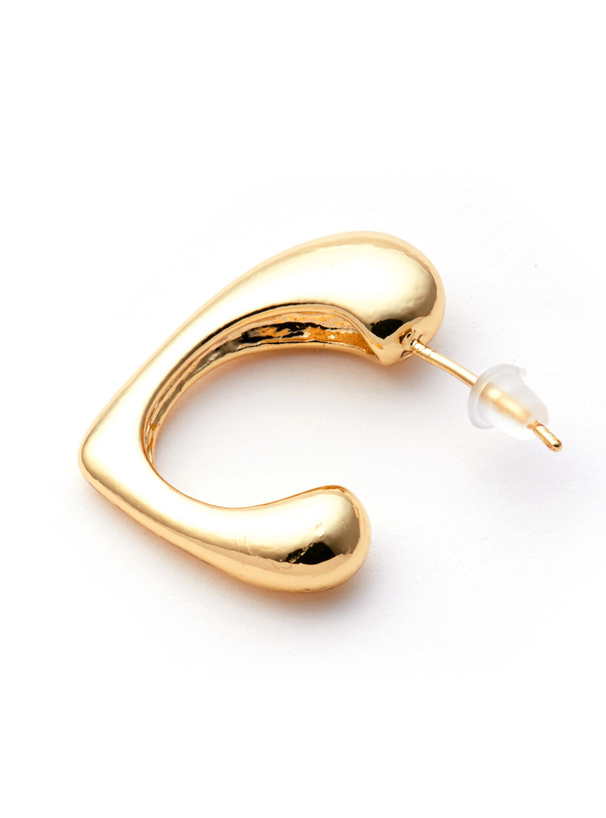 ニュアンスフープピアス