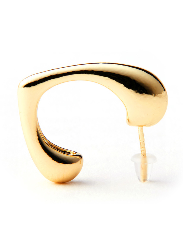 ニュアンスフープピアス