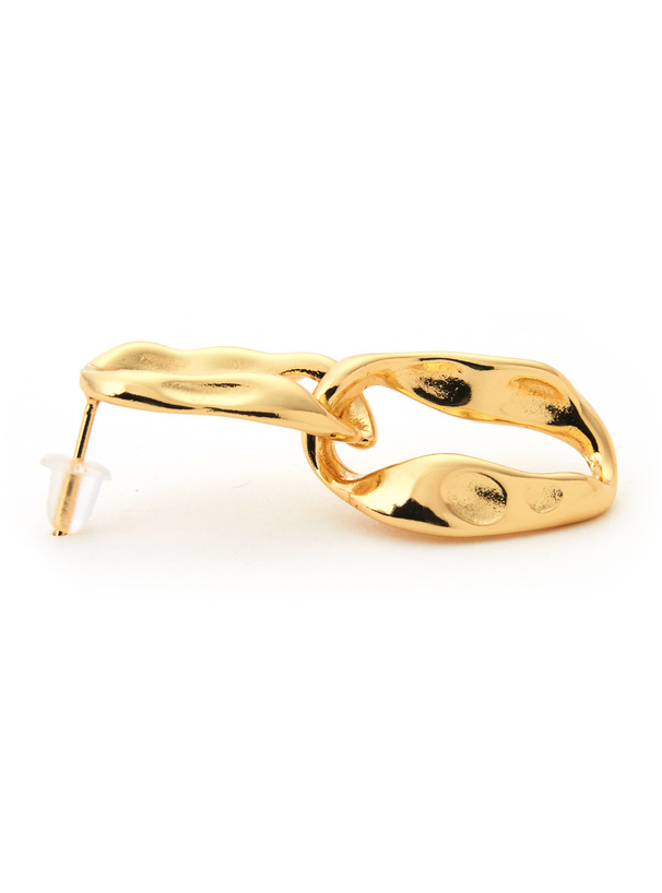 ダブルフープピアス