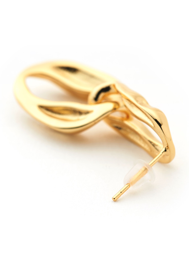 ダブルフープピアス