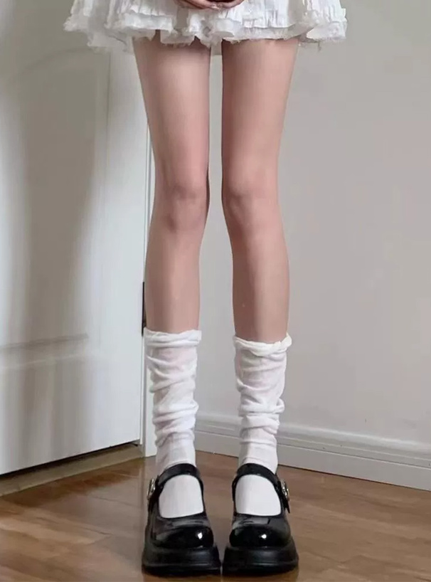 ギャザーハイソックス