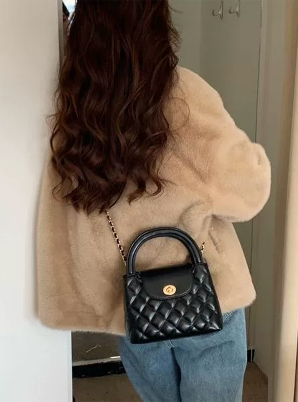 2Wayキルティングショルダーバッグ