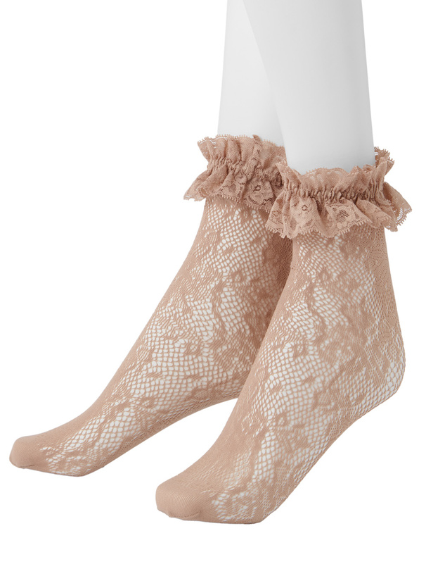 レースフリルソックス