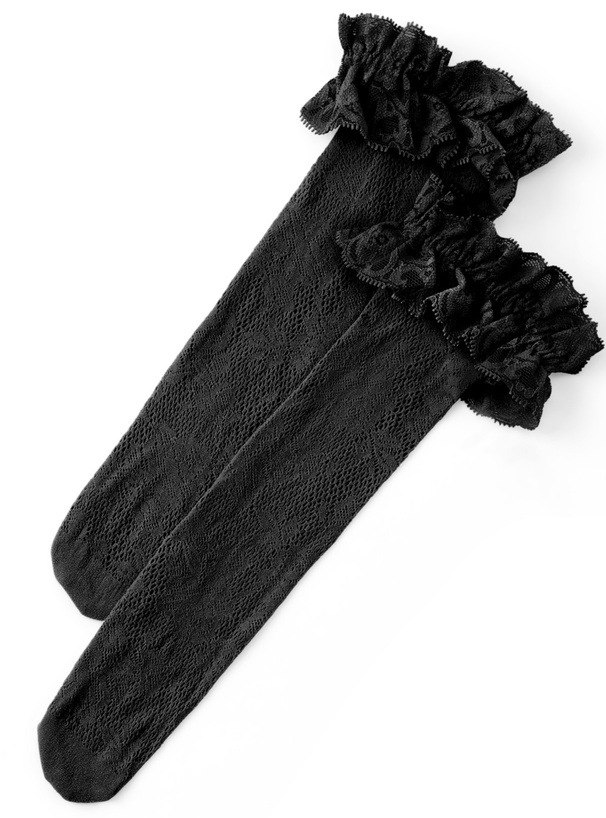 レースフリルソックス