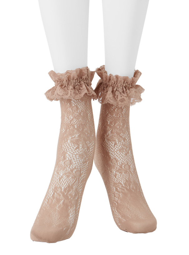 レースフリルソックス