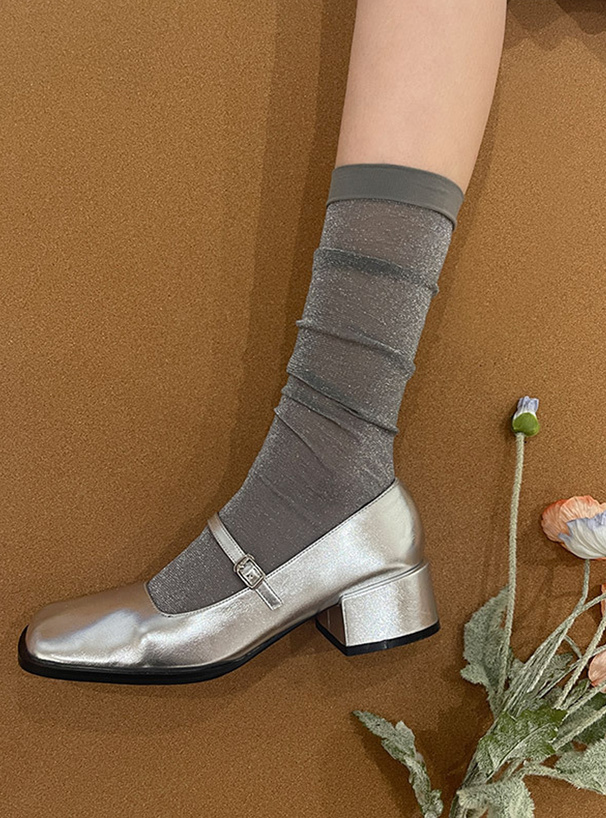 ラメシアーハイソックス