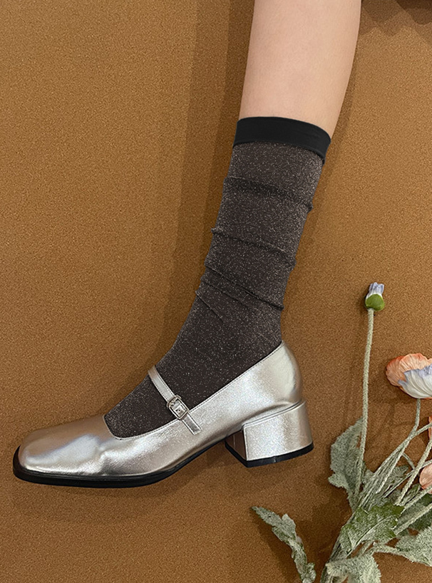 ラメシアーハイソックス