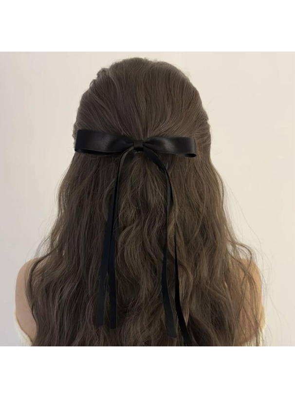 ナローリボンヘアクリップ