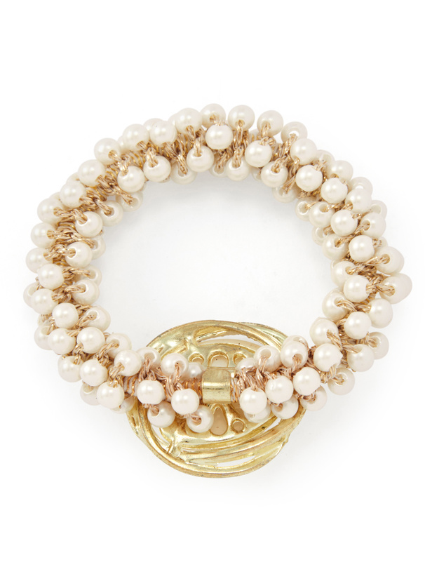 パールビジューヘアゴム