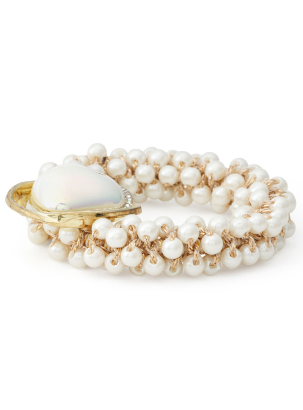 パールビジューヘアゴム