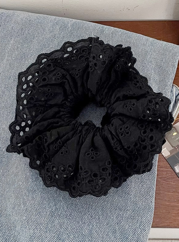 コットンレースシュシュ