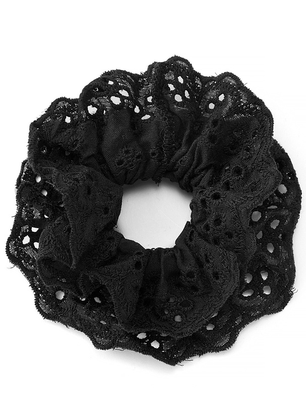 コットンレースシュシュ