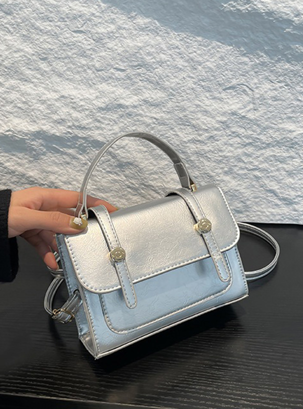 2Wayワンハンドルフラップミニショルダーバッグ