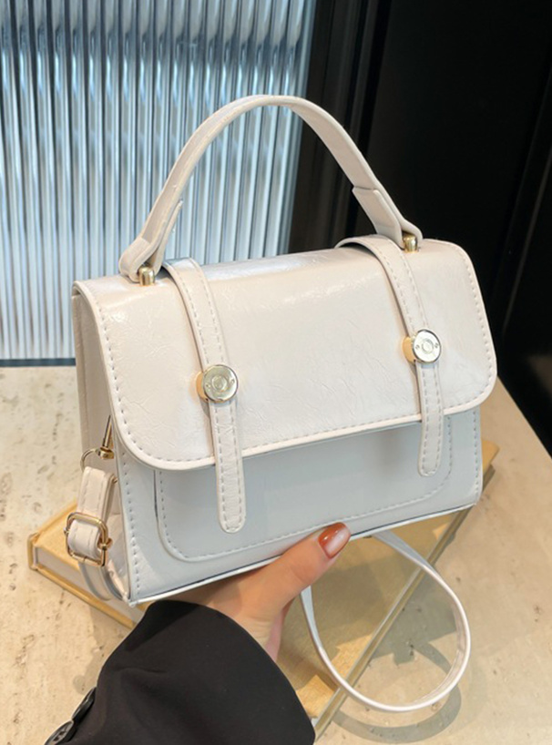 2Wayワンハンドルフラップミニショルダーバッグ