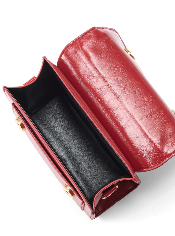 2Wayワンハンドルフラップミニショルダーバッグ