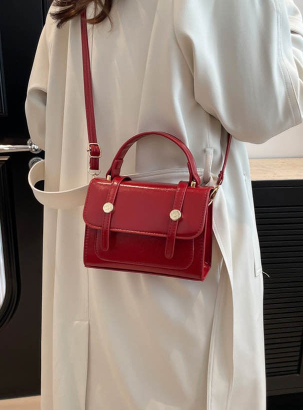 2Wayワンハンドルフラップミニショルダーバッグ