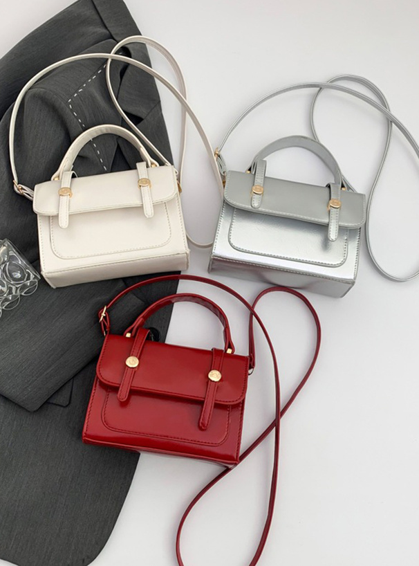 2Wayワンハンドルフラップミニショルダーバッグ