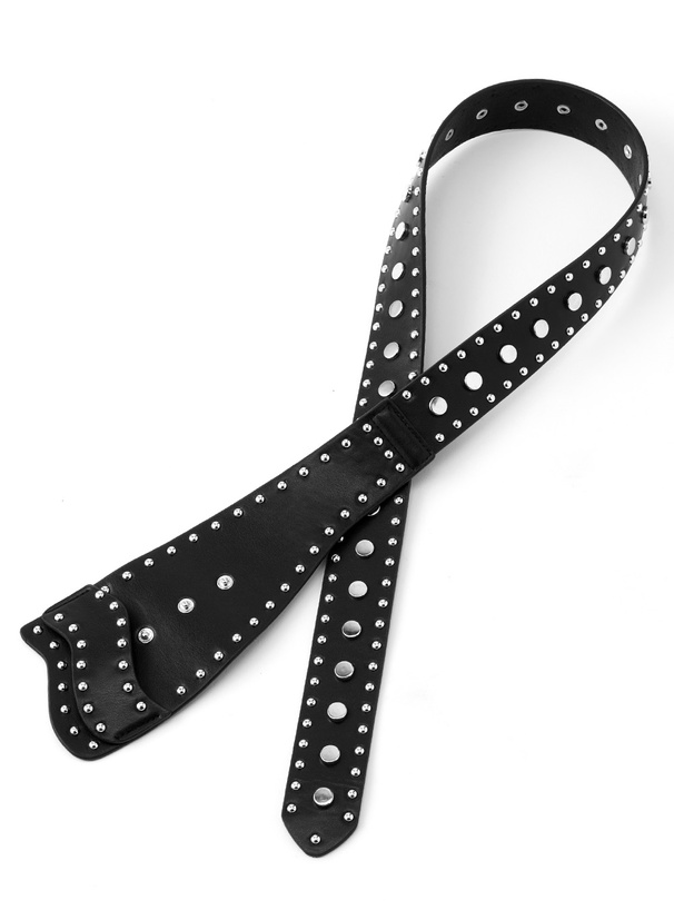 スタッズウエストマークベルト