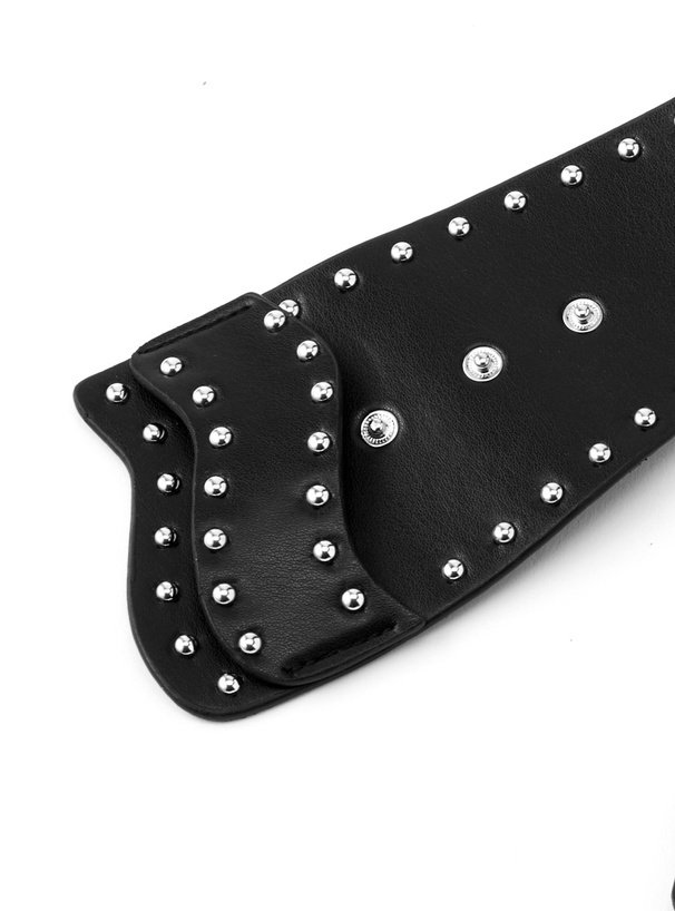 スタッズウエストマークベルト