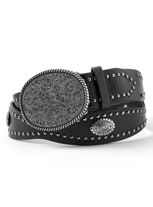 オーバルバックルスタッズベルト[sda257] | レディースファッション