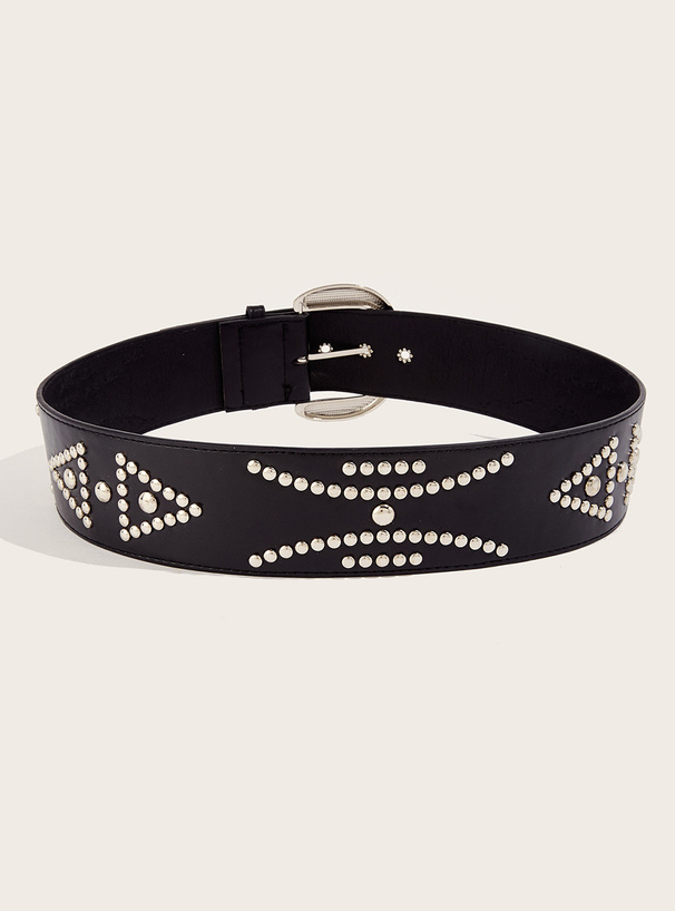 ウエスタンスタッズベルト[sda258] | レディースファッション通販の