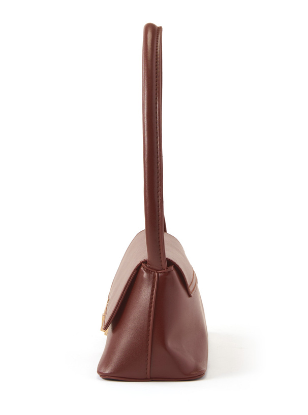 スクエアフラップワンハンドルバッグ