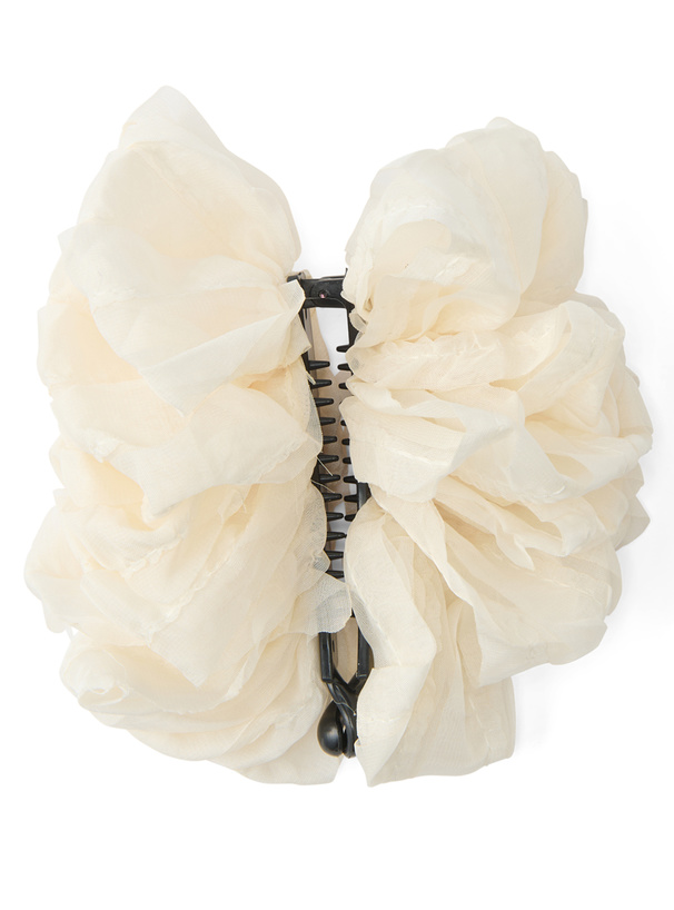 シフォンヘアクリップ