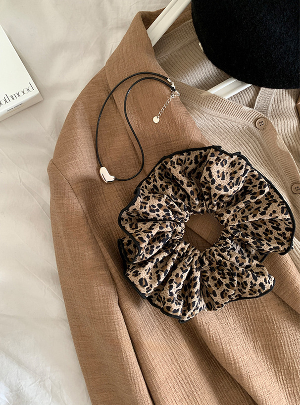 レオパード柄シュシュ[sda287]